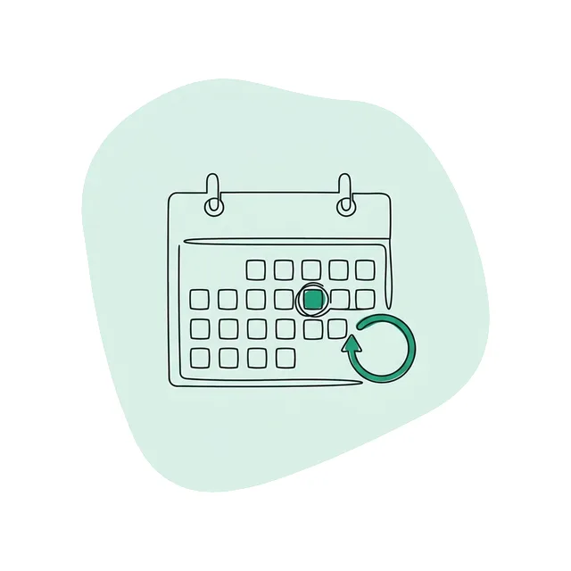 Calendrier avec une date entourée, symbole de la résiliation possible à tout moment